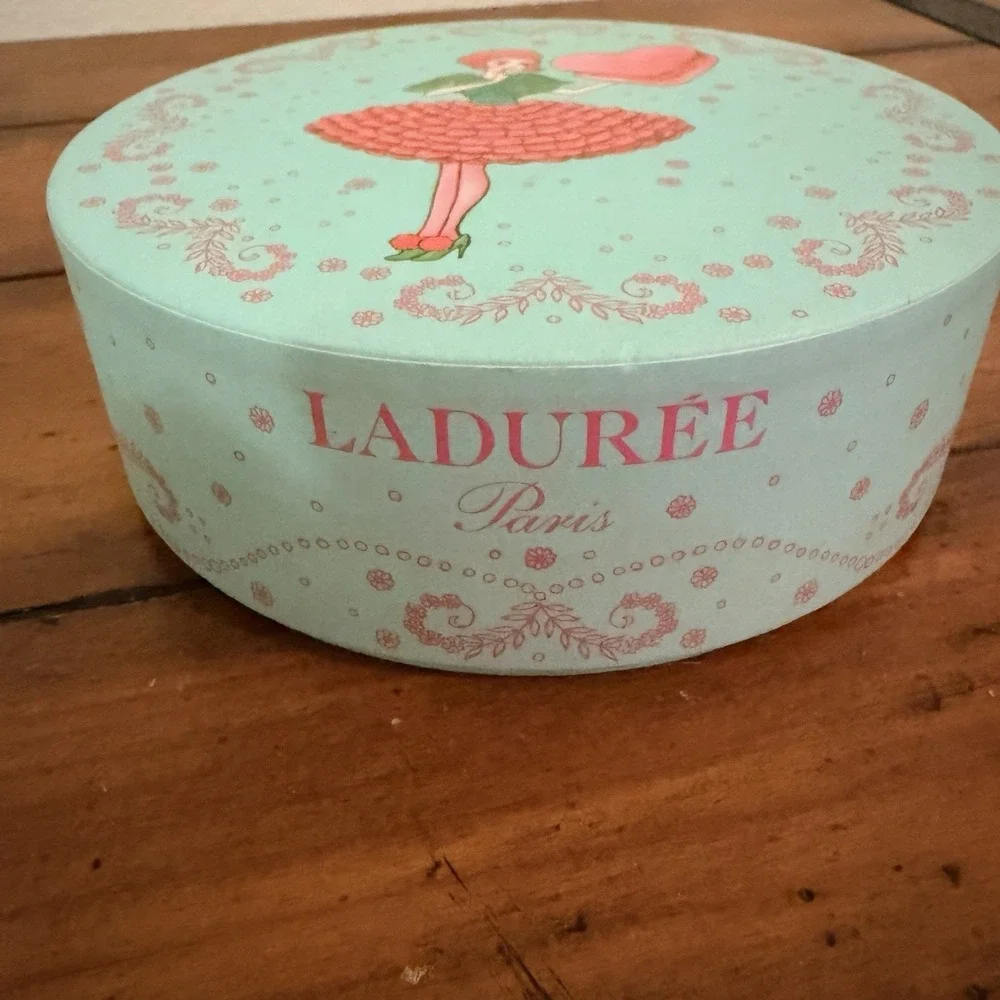 Laduree Paris Exclusive Box (empty) Mademoiselle Macaron, RARE Limited Ed. 2017